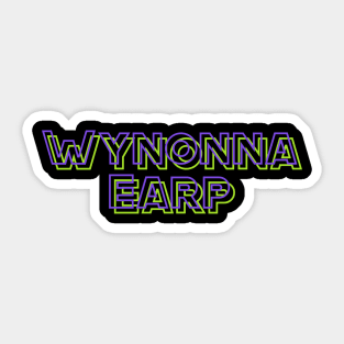 Neon Wynonna Earp Sticker